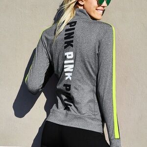 PINK Victoria's Secret Ultimate 1/4 Zip Pullover Jacket Size Medium Women’s